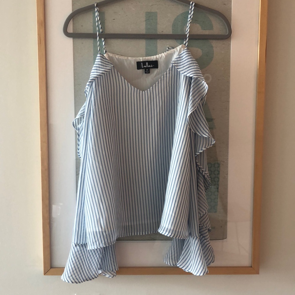Lulu’s striped blouse
